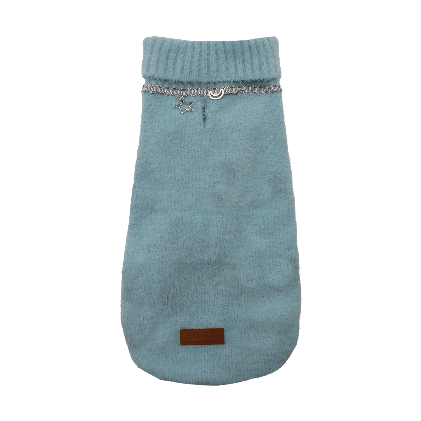 Maglioncino_angora_blu_per_cani_con_collo_a_dolcevita_e_dettagli_gioiello