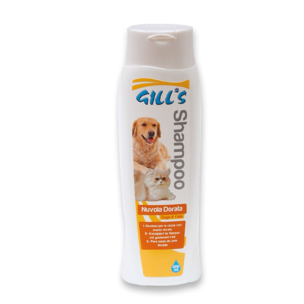 Shampoing pour chiens à poils roux dorés - Gill's Nuvola Dorata