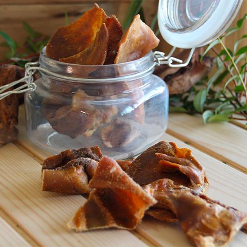 Niki Natural Barf Pork Ear Cuts Snack for Dogs