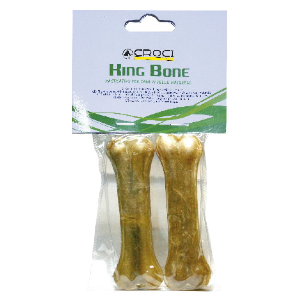 Ossa per cani in pelle bovina - King Bone Multipezzo