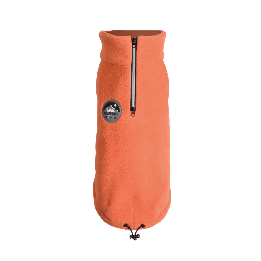 Maglione in pile per cani Pull Sportsnow con zip e dettagli riflettenti