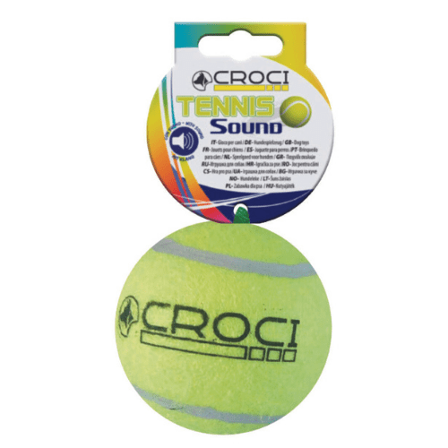 Palla resistente per cani da Tennis Sound