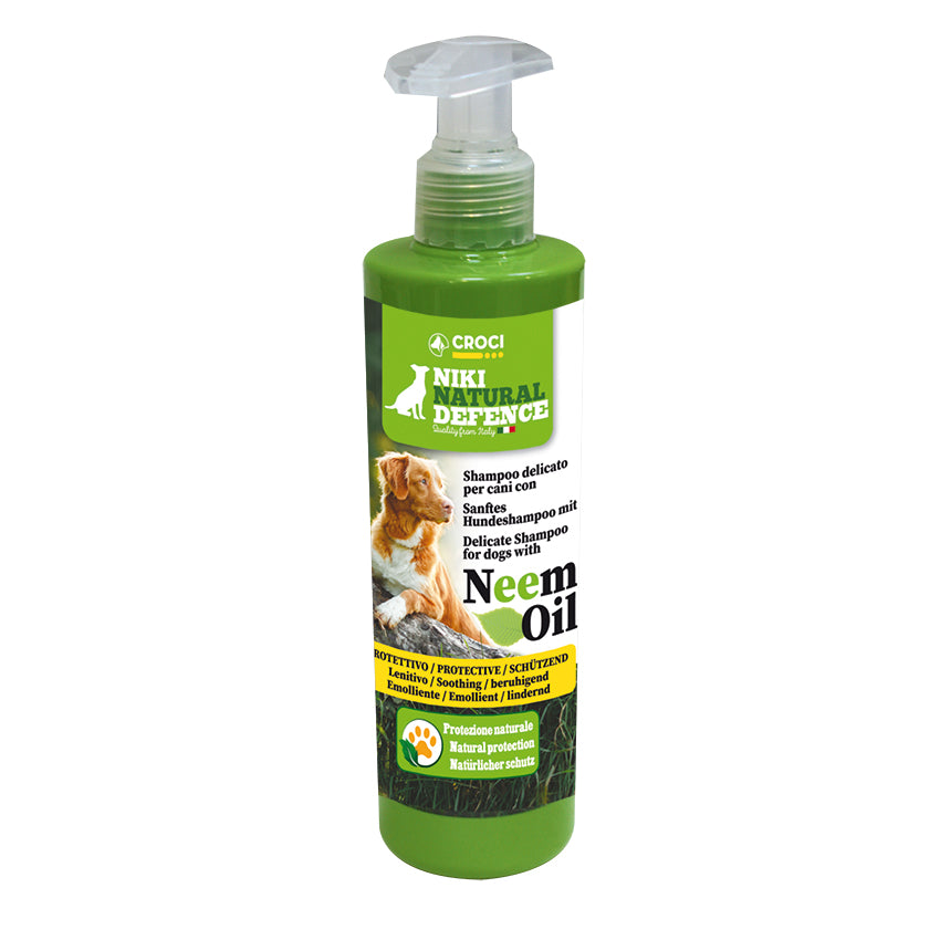 Shampoo Naturale all’Olio di Neem per Cani - Niki Natural Defence