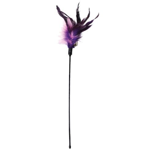 Jouet pour chat d'Halloween - Tricky Feather Wand