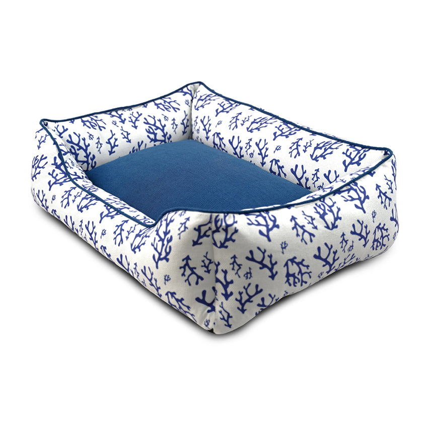 Cuccetta per cani Cruise con pattern marino – Comfort ed eleganza